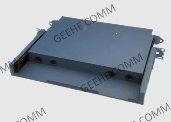 24 Port-Gestell-Berg-Faser-Schalttafel des LC-Spleiß-Behälter-19 des Zoll-1U