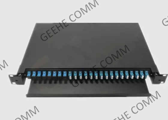 12 Port-Schalttafel SC/UPC LC/UPC aus optischen Fasern