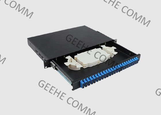 19-des Zoll-1U Hafen Millimeter-Simplex-Sc-/-PC-Adapter Gestell-Berg-der Schalttafel-24