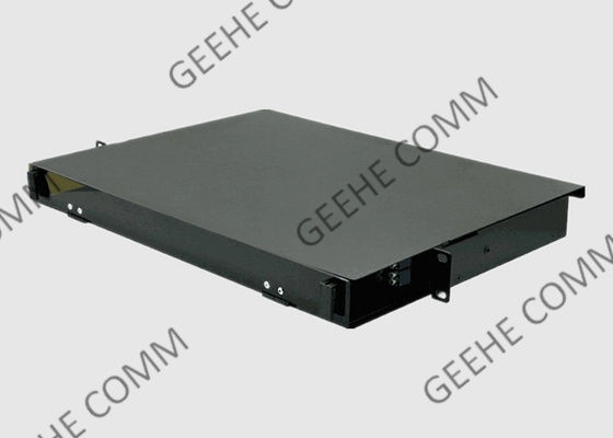 Gestell-Berg-Faser-Schalttafel 1U HD mit MPO-/MTP-Kassetten-oder -adapter-Platte