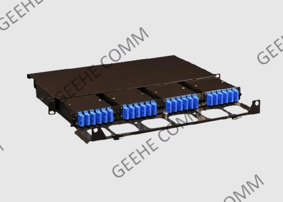 Gestell-Berg 1U Faser-Optikschalttafel Sc UPC für FTTH