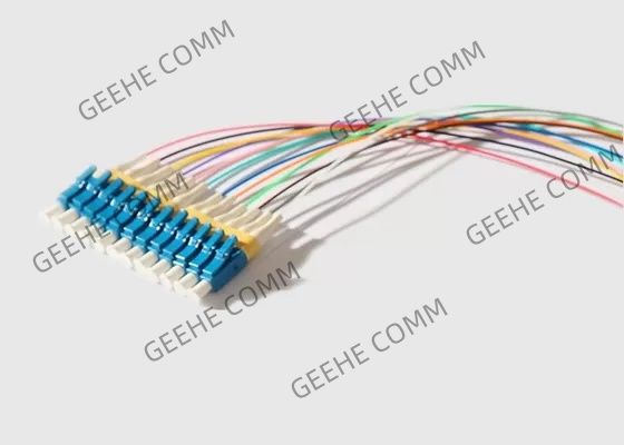 optisches Verbindungskabel der 0.9mm Monomode--12 Kern-MPO To12 LC