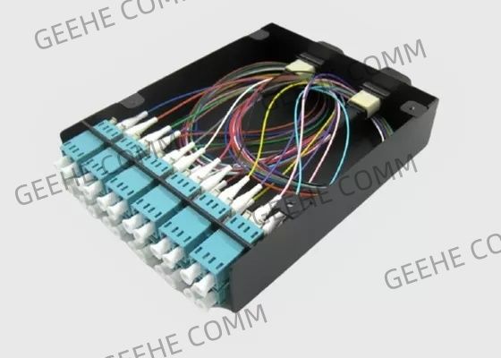 Duplex-Faser-Optikaustausch-Kassette des MTP-/MPOfaser-Ausbruch-Kabel-12×LC