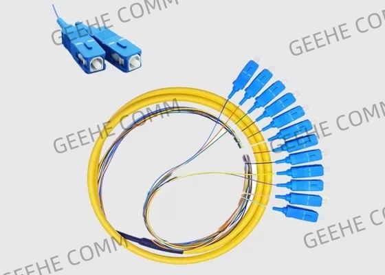 Sc UPC 12 entkernt Verbindungskabel-Zopf G652D G657A1