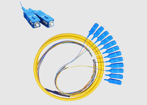 Sc UPC 12 entkernt Verbindungskabel-Zopf G652D G657A1