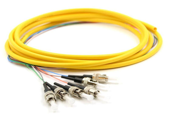 Monomode- 9/125um 3M Fiber Optic Pigtail 6 Kerne St. UPC