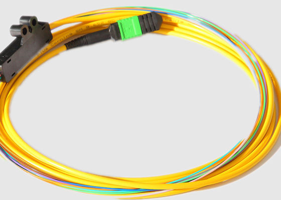 Monomode- 2.0MM 40G MPO zum Faser-Ausbruch-Kabel 8 X LC