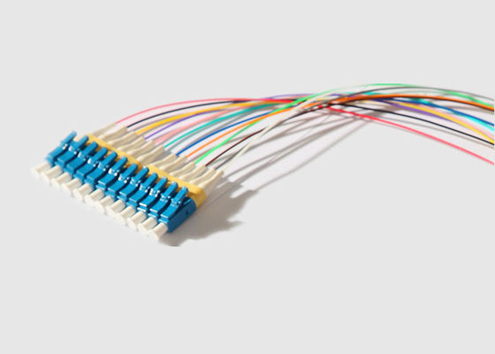 optisches Verbindungskabel der 0.9mm Monomode--12 Kern-MPO To12 LC