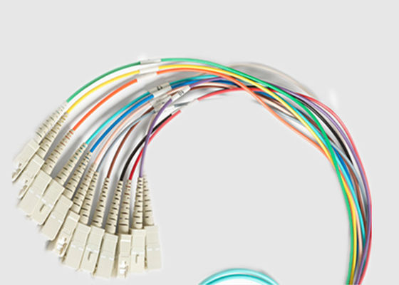 MPO 12 dem LWL - Kabel X Sc 12 zu des Faser-0.9mm Mulit Modus-MPO