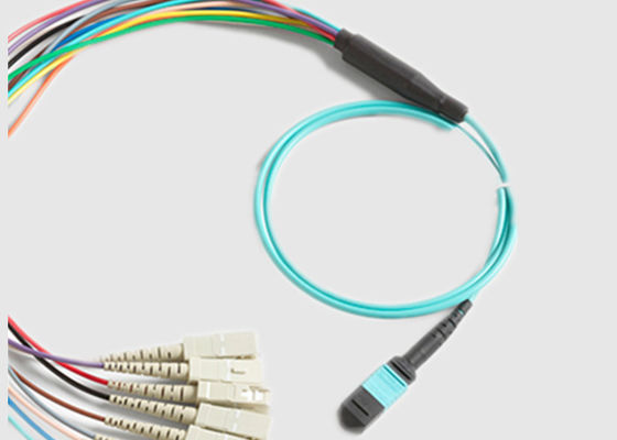 MPO 12 dem LWL - Kabel X Sc 12 zu des Faser-0.9mm Mulit Modus-MPO