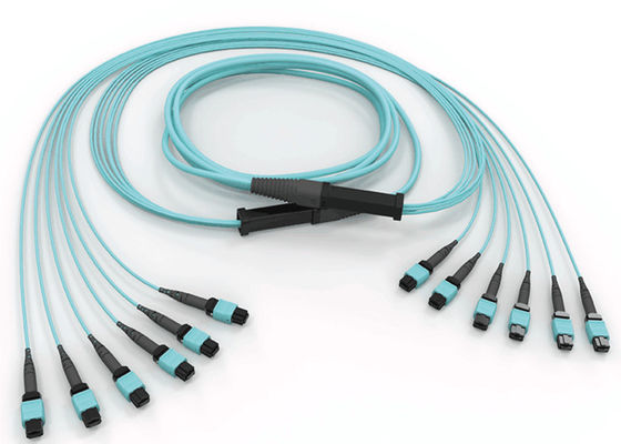 LWL - Kabel des Monomode--Aufbruch-OFNR 2.0mm 1m MPO