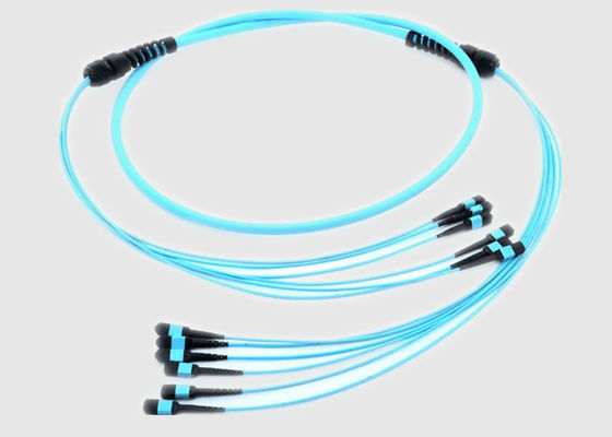LWL - Kabel des Monomode--Aufbruch-OFNR 2.0mm 1m MPO