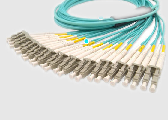 144 LWL - Kabel der Faser-OM3 LC Dulpex 100G MPO