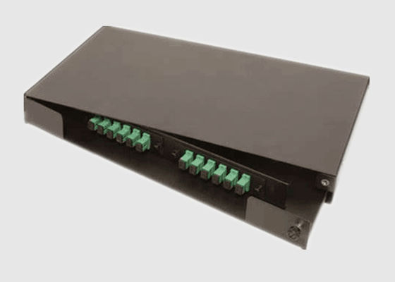Zoll 1U 24 des Wand-Berg-19 Port-Sc-Faser-Optikschalttafel