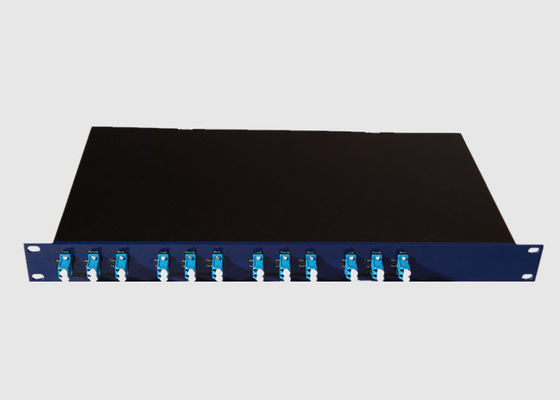 In mehreren Betriebsarten Port-Faser-Schalttafel Sc-schwarze Duplex-1.2mm 12