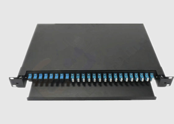12 Port-Schalttafel SC/UPC LC/UPC aus optischen Fasern