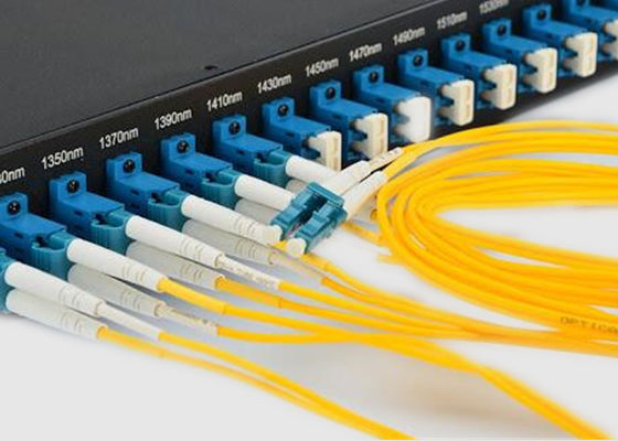 12 Port-Schalttafel SC/UPC LC/UPC aus optischen Fasern