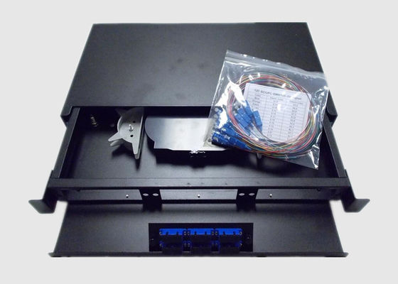 Industrielles 4U 24 Port-OM3 MPO zu LC-Schalttafel
