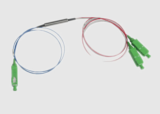 3 Faser-Optikisolator der Hafen-980nm 850nm 1x2 für Netz