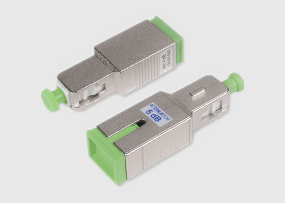 Örtlich festgelegte SC-/APCfaser-Optikabschwächer-Monomode--Frau zum Mann 5dB