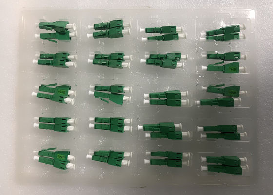 Singlemode Stecker-Art Faser-Abschwächer FTTH 12dB LC APC