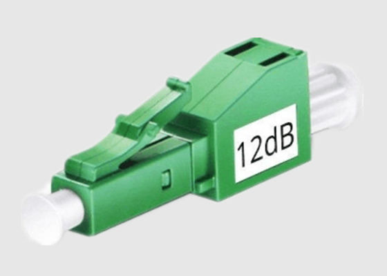 Singlemode Stecker-Art Faser-Abschwächer FTTH 12dB LC APC